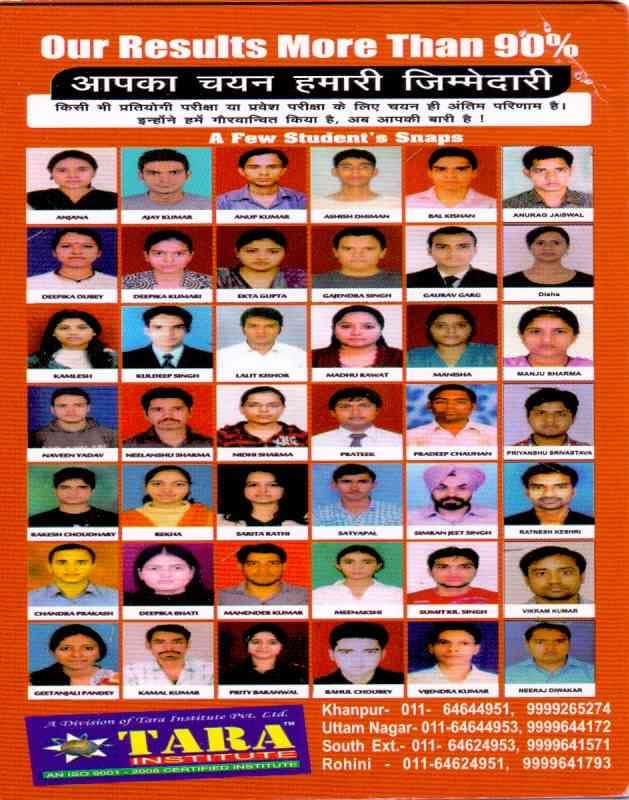 Tara Institute Results photo 1